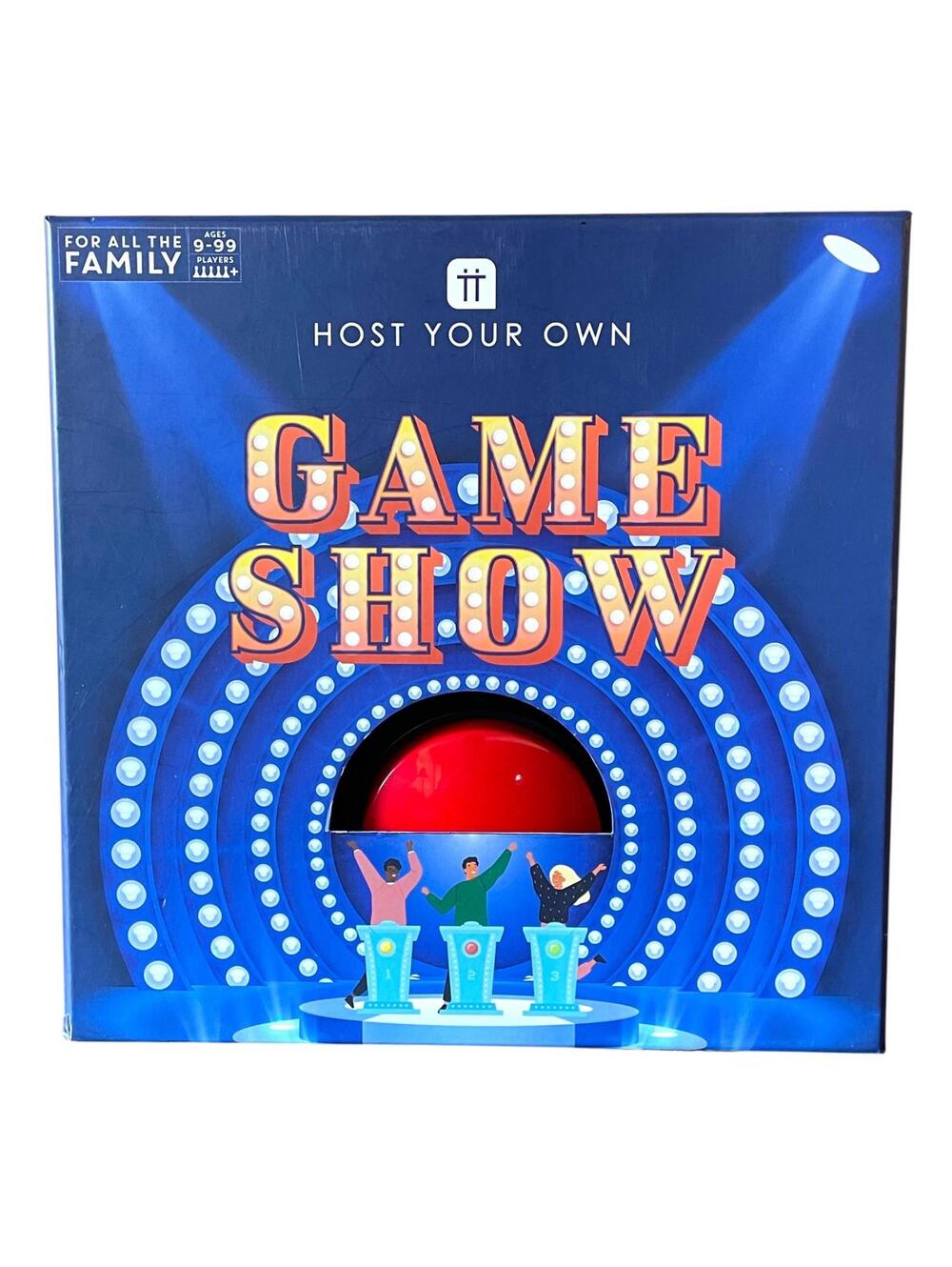 Host Your Own Game Show Party Game w/ Buzzer Family Trivia